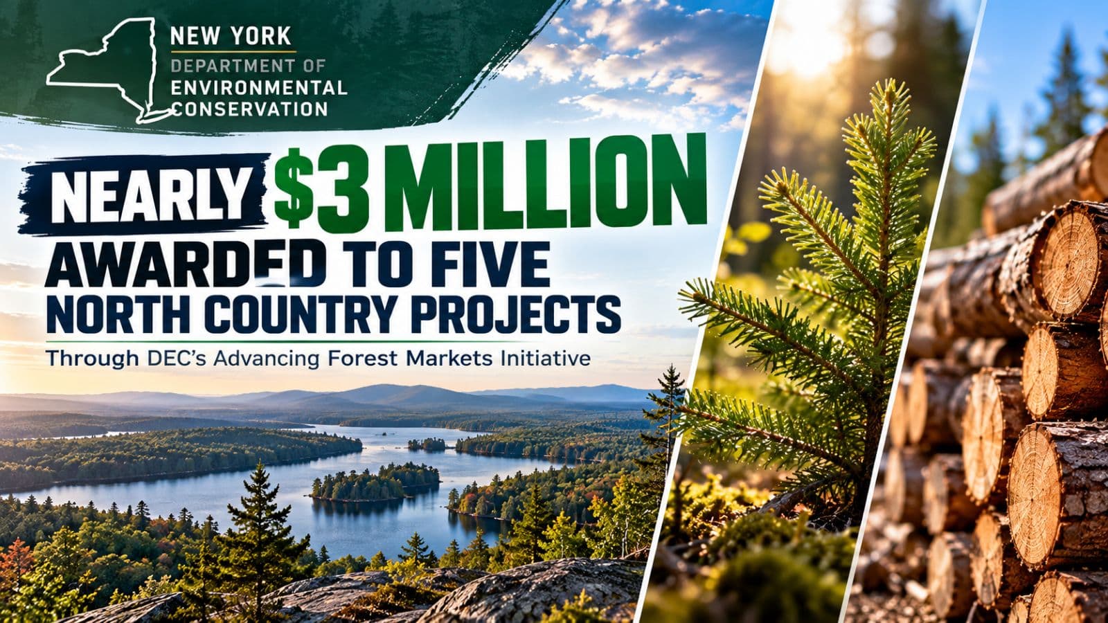 Submitted photo for: Five North Country projects awarded nearly $3 million in forestry grants