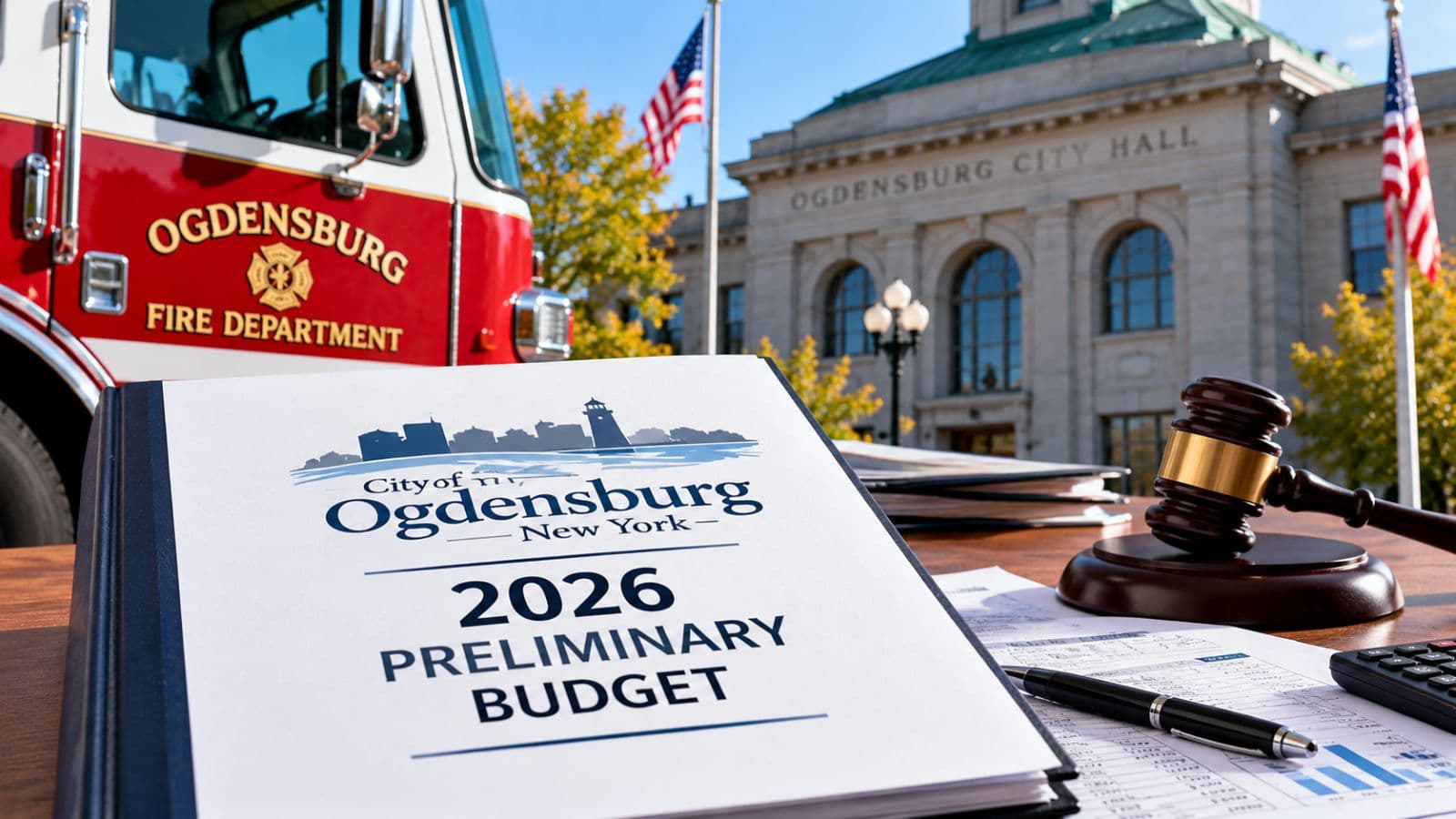 Submitted photo for: Ogdensburg budget leaves out $290,000 for firefighter vacation overtime
