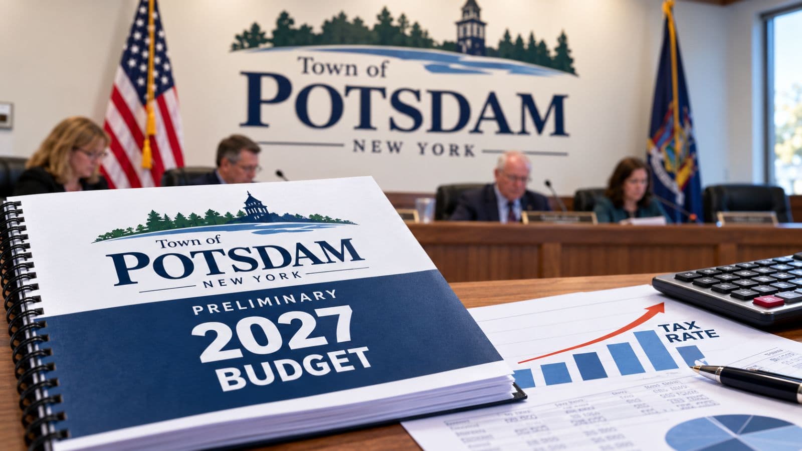 Submitted photo for: Potsdam board advances 2027 budget with higher tax rates