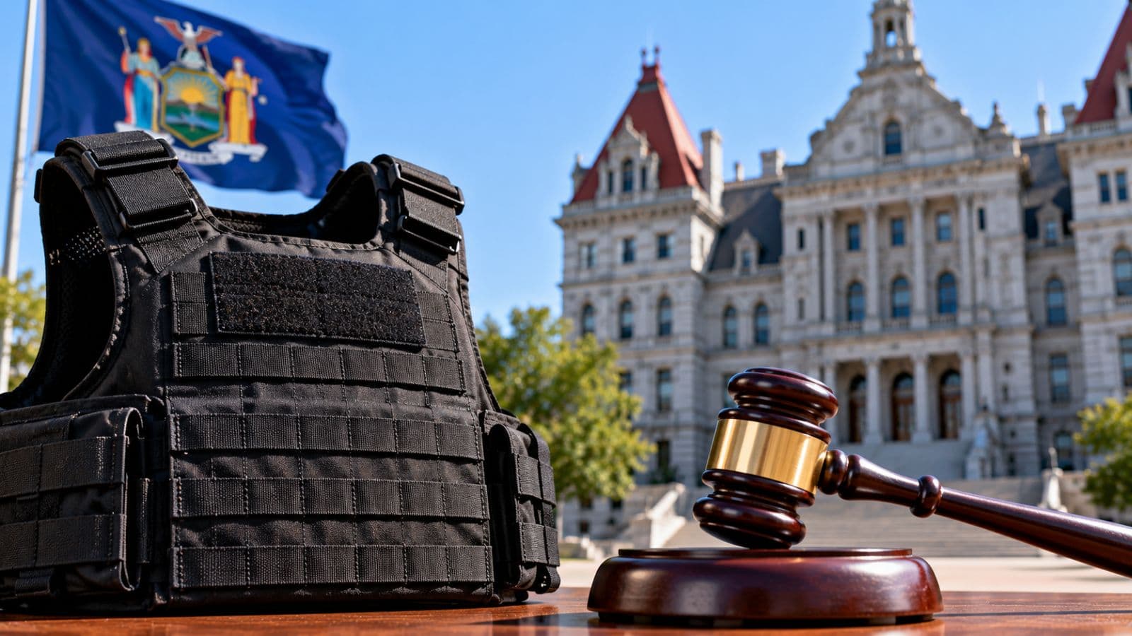Submitted photo for: Federal judge strikes down New York body armor purchase ban