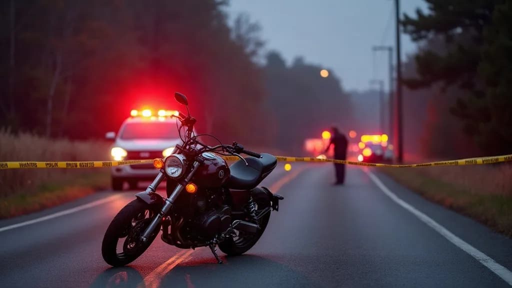 Editorial illustration for: 17-year-old dies after motorcycle crash in Adams