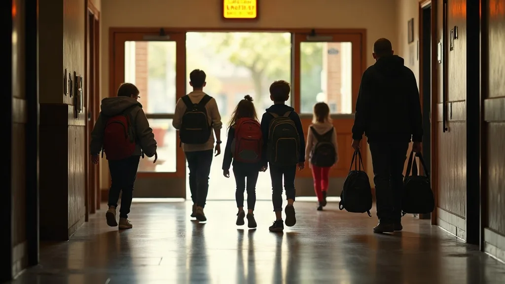 Editorial illustration for: Carthage elementary students begin school day 30 minutes earlier
