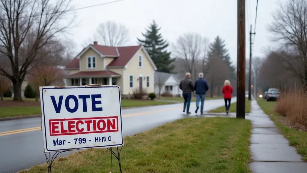 Editorial illustration for: Chaumont voters to decide whether village should dissolve