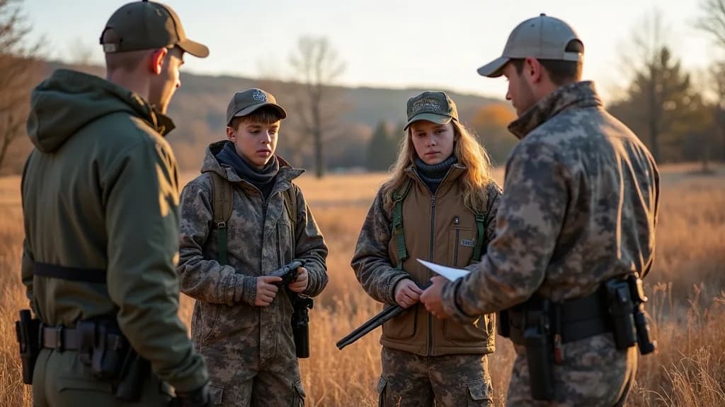Editorial illustration for: DEC event offers St. Lawrence County youth hunting instruction and field day