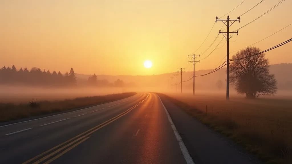 Editorial illustration for: Fog Possible, Sunshine Expected Across North Country Through Labor Day
