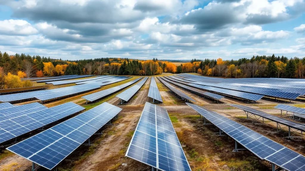 Editorial illustration for: Hounsfield solar law hearing draws opposition to larger project