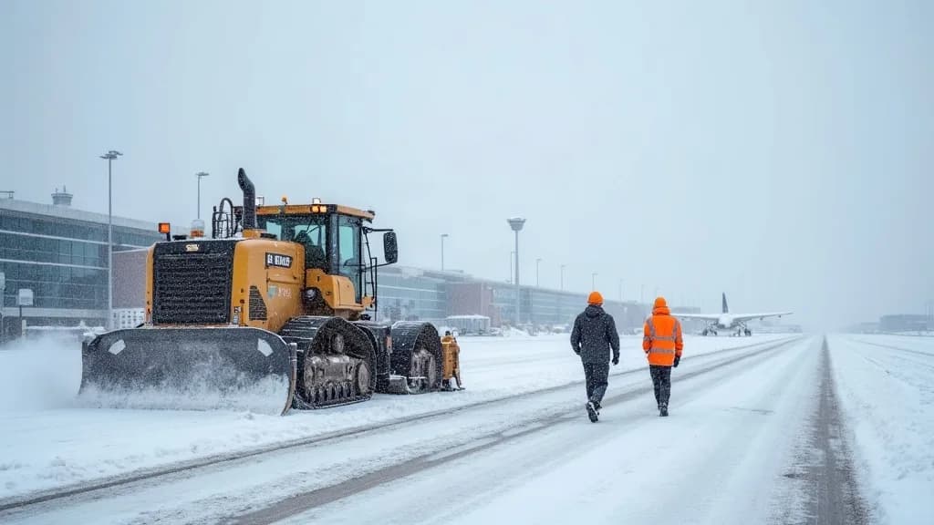 Editorial illustration for: Massena airport to receive federal grant for snow-removal equipment