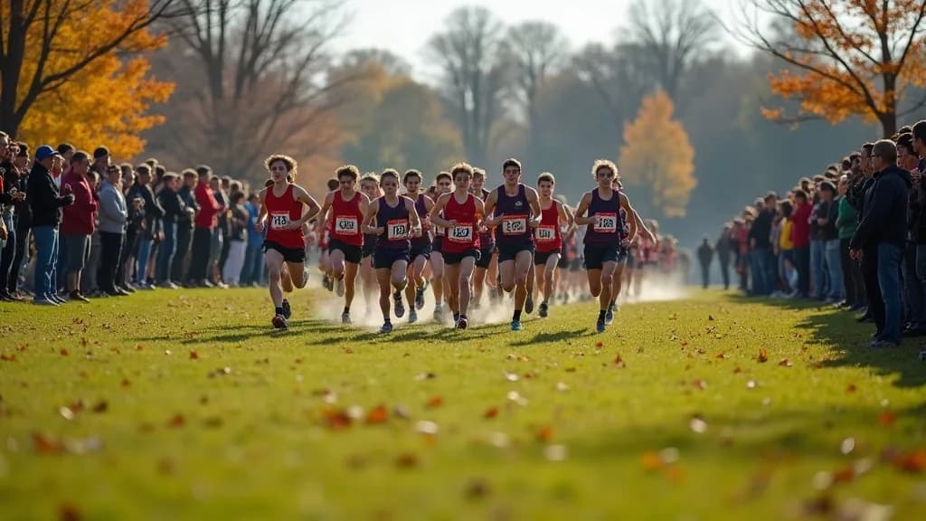 Editorial illustration for: NAC cross country season opens with meets in Massena, Gouverneur