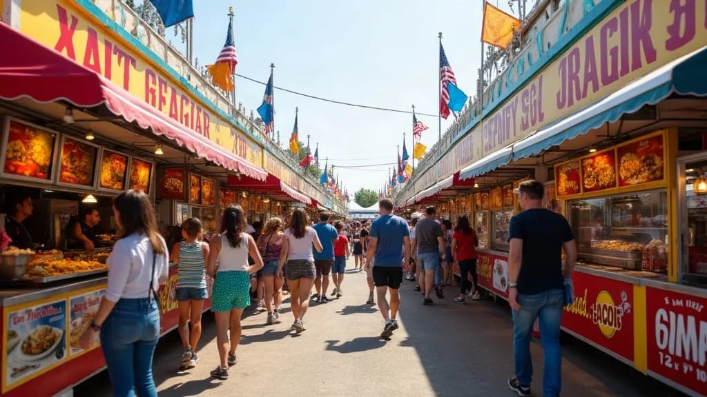 Editorial illustration for: New food vendors announced for 2026 New York State Fair