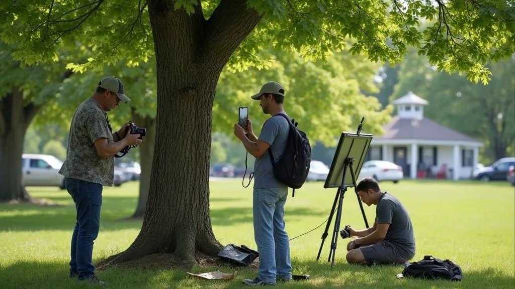 Editorial illustration for: New York Arbor Day contest seeks artwork and photos from local creators
