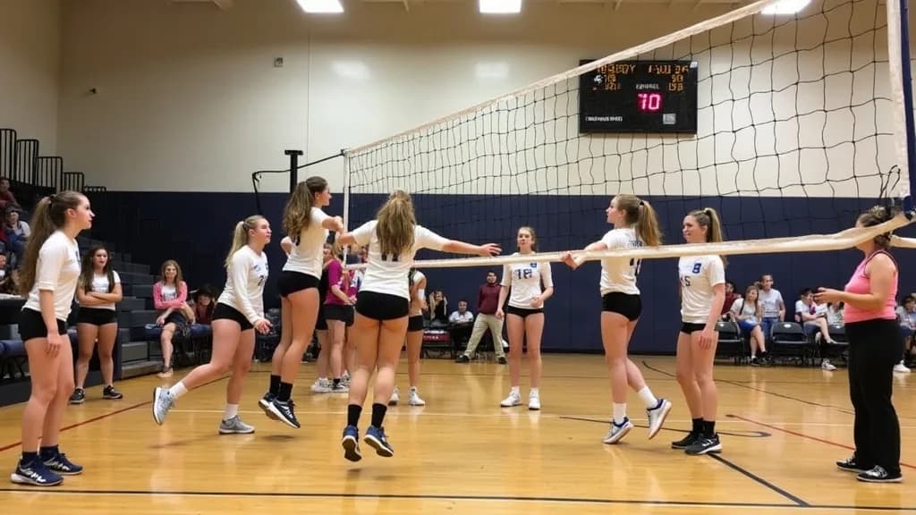 Editorial illustration for: OFA, Gouverneur earn NAC volleyball wins