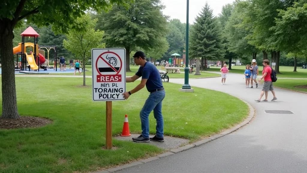 Editorial illustration for: Ogdensburg council to revisit tobacco-free policy for city parks
