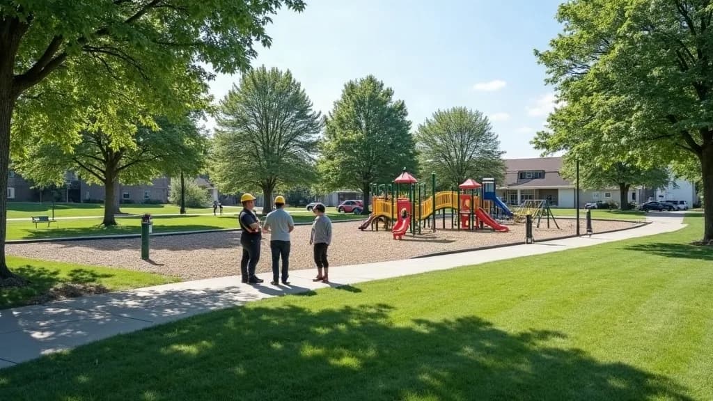 Editorial illustration for: Ogdensburg gets $799,569 grant for Charles W. Kelly Memorial Park