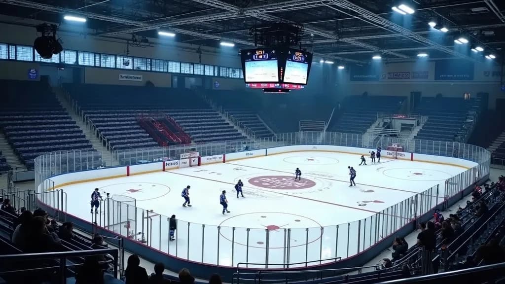 Editorial illustration for: Ogdensburg working toward possible LiveBarn deal for Lockwood Arena