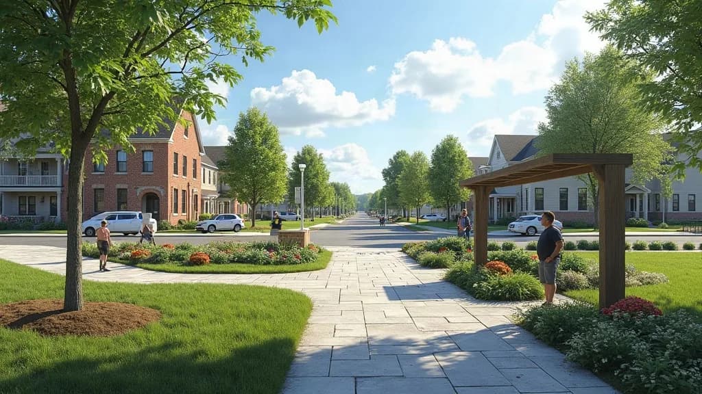 Editorial illustration for: Potsdam plans new gateway sign as part of Riverwalk project