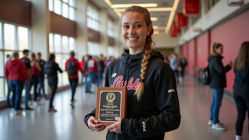 Editorial illustration for: Rylie Firlit inducted into SUNY Potsdam Bears Hall of Fame