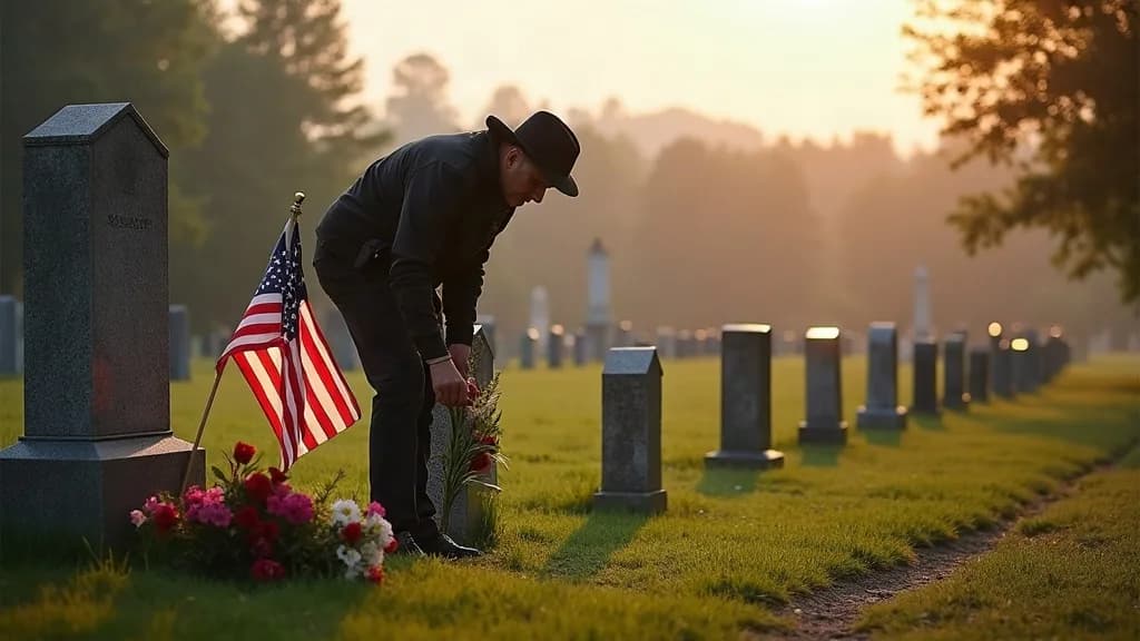 Editorial illustration for: Sackets Harbor graduate’s widow advocates for veterans after 2021 death
