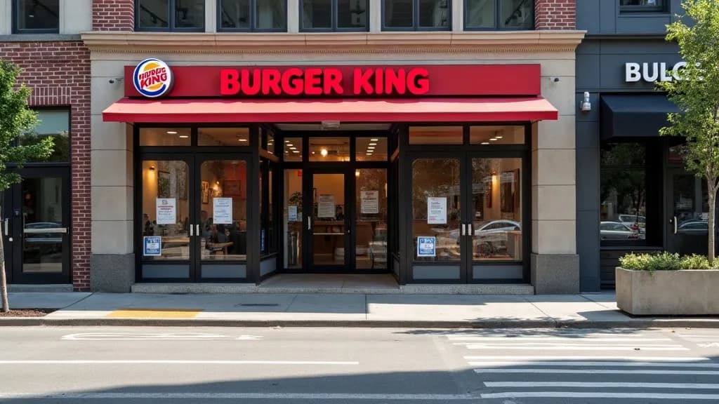 Editorial illustration for: State Street Burger King in Watertown closes for renovations