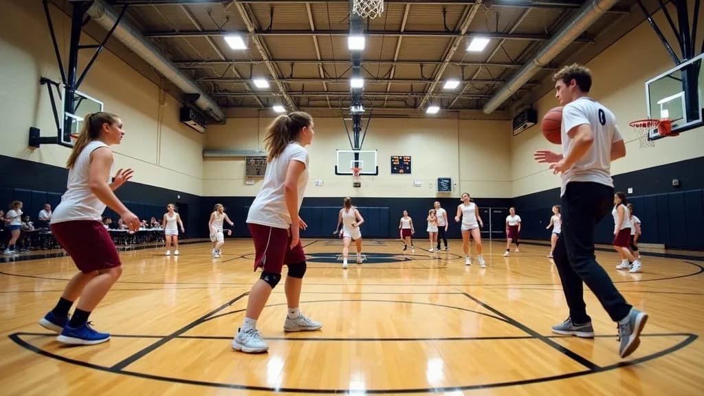 Editorial illustration for: SUNY Potsdam to host girls basketball camp Oct. 4