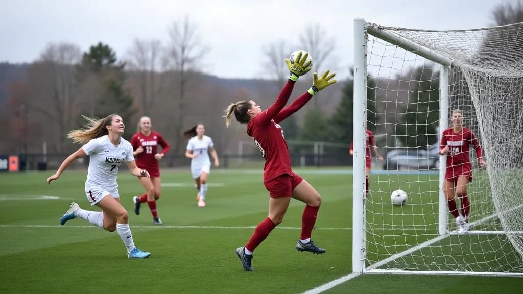 Editorial illustration for: SUNY Potsdam women’s soccer plays Bryant and Stratton to 1-1 draw