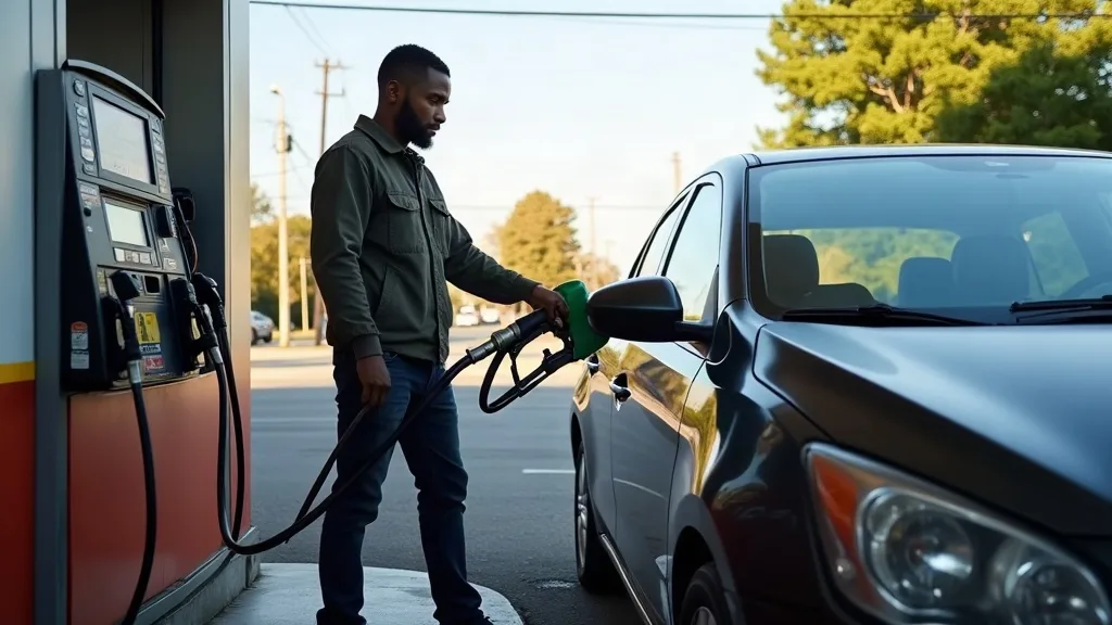 Editorial illustration for: Watertown average gas price reaches $4.55, AAA data shows