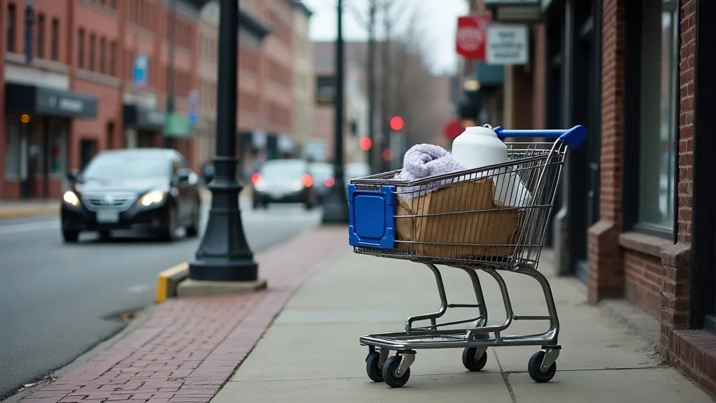 Editorial illustration for: Watertown council considers restrictions on shopping carts in public places