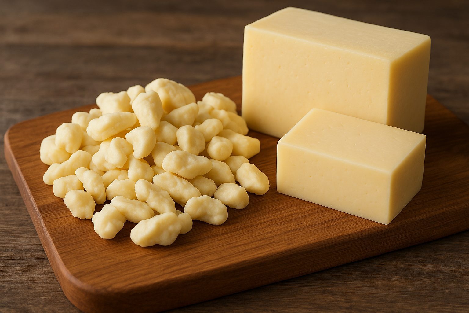 Local cheese/curd and regional products. Prefer authentic business/product photography supplied or licensed by the featured business.