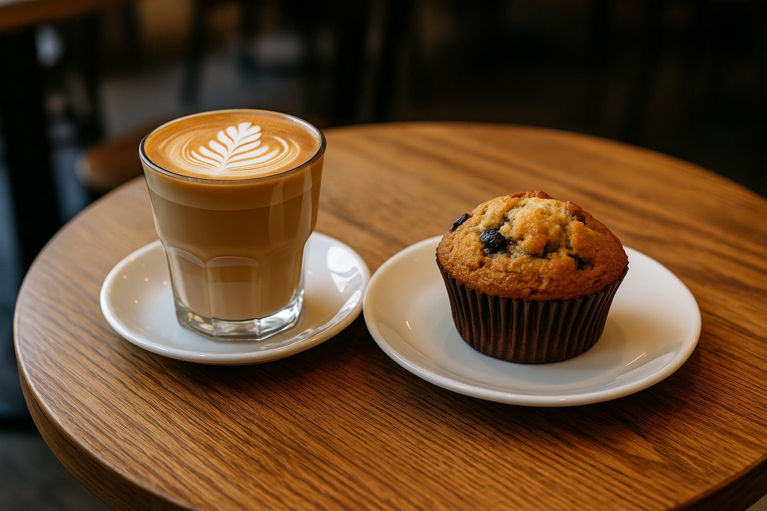 Authentic café coffee/baked-goods image from a featured Croghan business, supplied/approved by that business.
